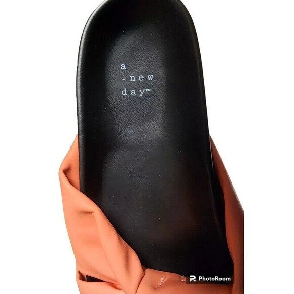 A New Day Kaylin Sandals Size 8 Orange - Picture 7 of 7